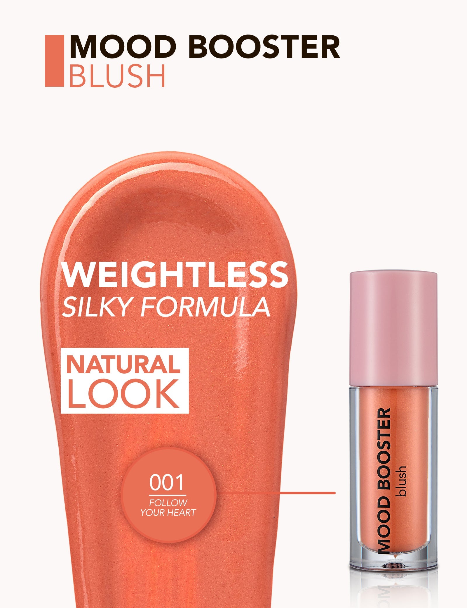 Flormar Mood Booster Blush - Radiant Color for a Healthy Glow