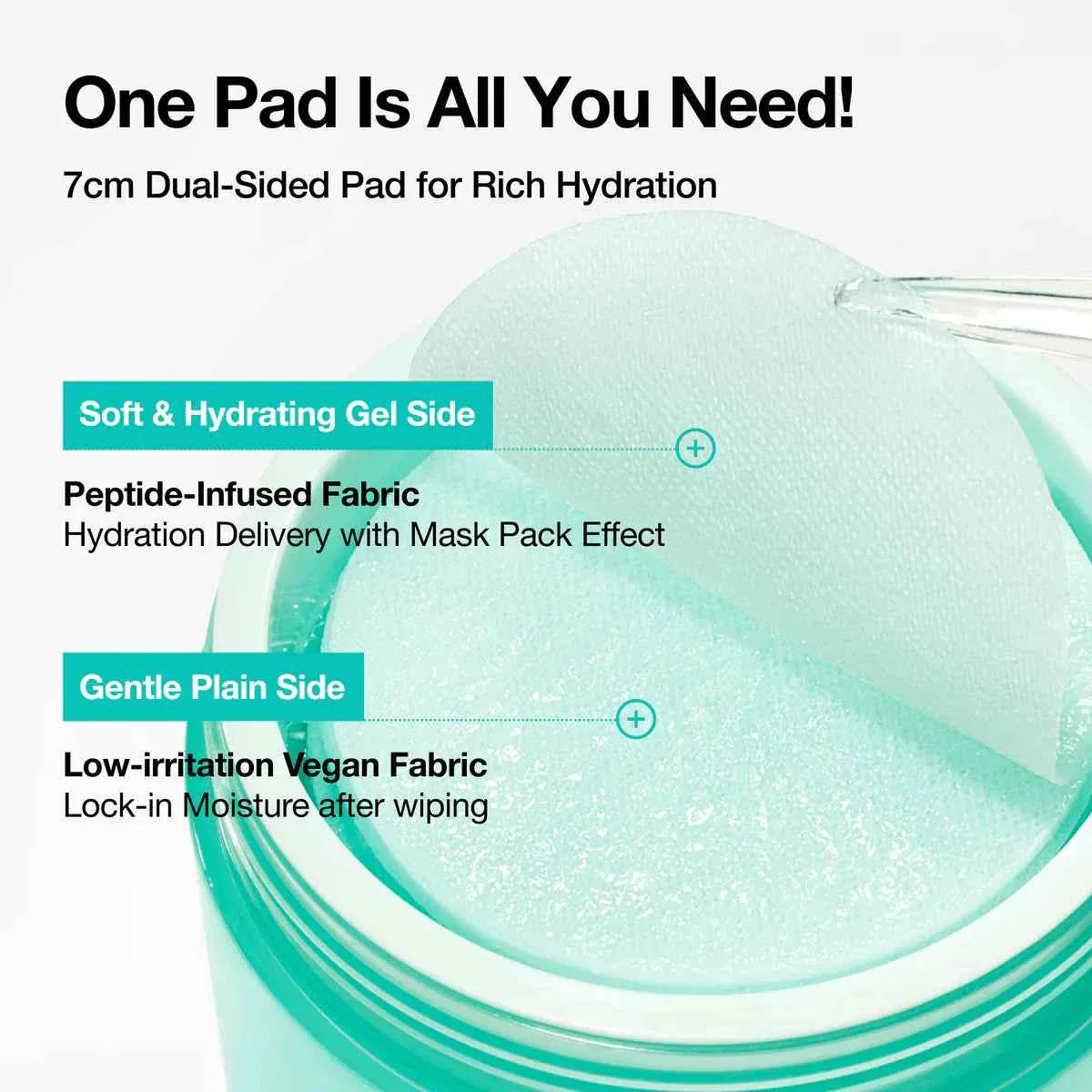 Anua PDRN 100 Hyaluronic Acid Glow Pad